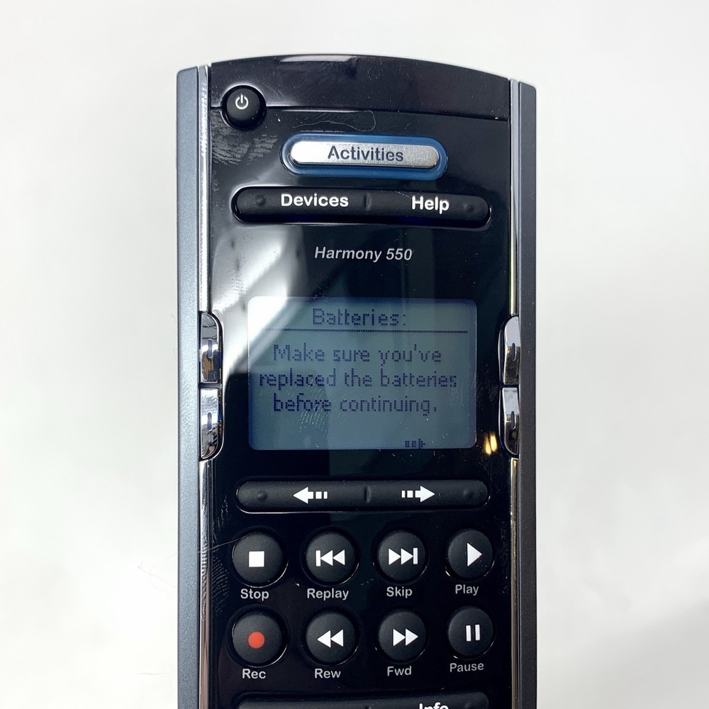 Logitech Harmony 550 Advanced Universal Remote Control 15 Devices Tested - Picture 6 of 6